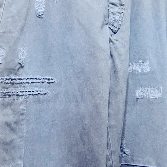 Polo Ralph Lauren 40x32 - Vintage Distressed Chino Pants/Workwear/Patchwork - Picture 3 of 15